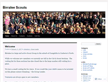 Tablet Screenshot of birraleescouts.com